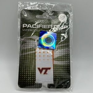 Virginia Tech Pacifier Clip